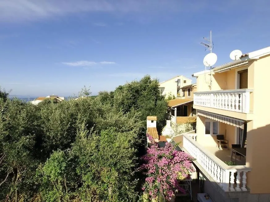 Apartment In Kozino With Sea View, Balcony, Air Conditioning, Wifi