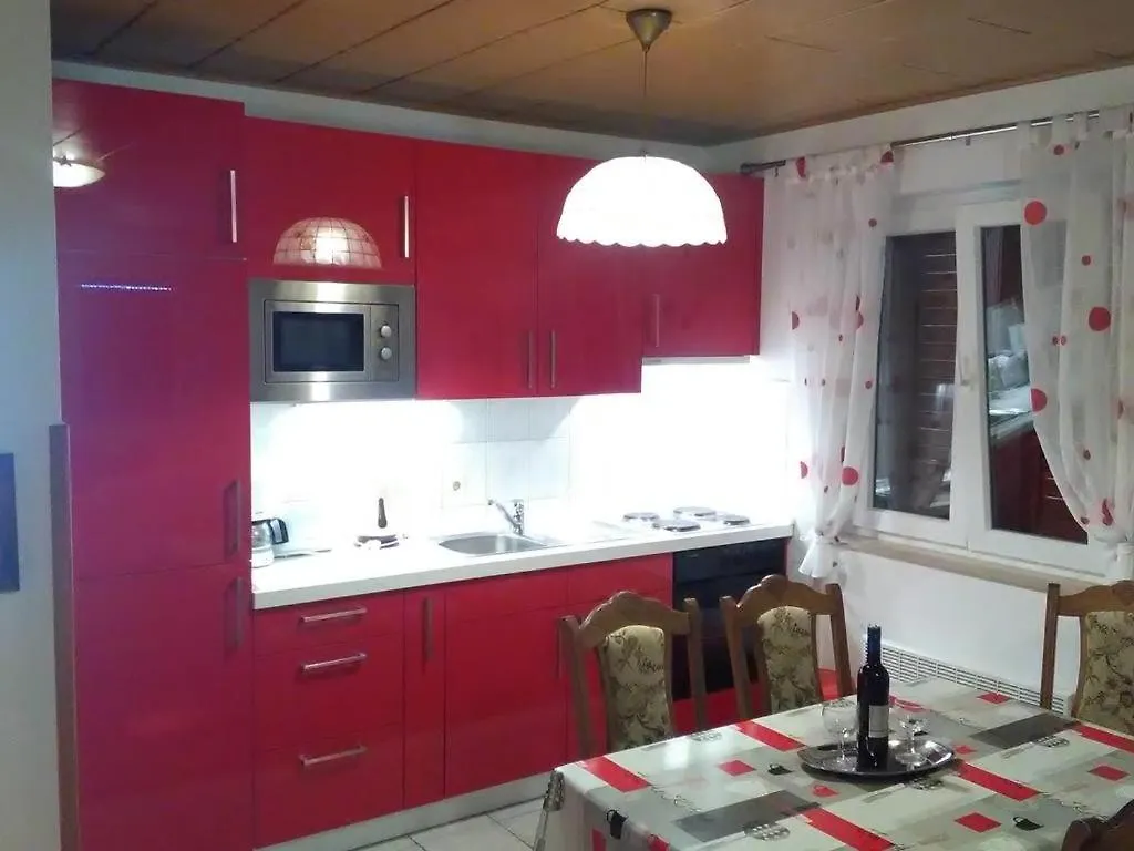 Apartment In Kozino With Sea View, Balcony, Air Conditioning, Wifi